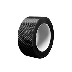 1 Pièce 6D Bandes /Film protecteur Autocollant Adhésif Vinyle en Fibre de Carbone, Bandes Anti-rayures de garde de bord de porte de voiture(3CM*3M) (yujiandeouzhoudianpu, neuf)