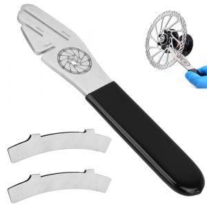 XINSUO&reg; Cl&eacute; de R&eacute;glage de Disque de V&eacute;lo,Outil pour Redress&eacute; Les Disque, avec 2 Cales de R&eacute;glage, pour Le R&eacute;glage des Freins &agrave; Disque de Velo (XINSUO, neuf)