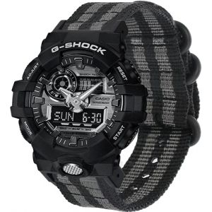 Shieranlee Bracelet de Montre en Toile de Rechange pour Casio Men Women G-Shock GA-110/100/120/150/200/300/400 GD-100/110/120 G-8900 DW-5600 GW-M5610 DW-6900 G-5600 GW-6900 DW-9052 GLS-8900 (BETTYCHEN LIMITED, neuf)