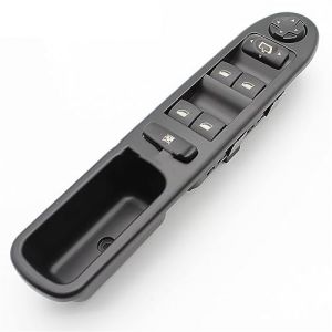 Commande Leve Vitre Pour Peugeot pour 207 2010 2011 2012 2013-2016 interrupteur de commande de vitre &eacute;lectrique bouton de commutation de l&egrave;ve-vitre de voiture c&ocirc;t&eacute; conducteur gauche Bouton L&egrave;ve Vitr (DINGSHENGWY, neuf)