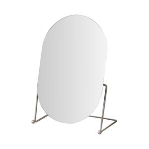 YIXANNX Miroir de table sur pied pour femmes et filles, idéal pour appartement, en fer forgé. Miroir de maquillage élégant et stable, parfait pour les dortoirs et les salles bain. décoratif (HuiFuSiNian, neuf)