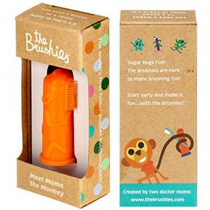 The Brushies Brosse &agrave; dents pour b&eacute;b&eacute; et enfant Orange (ParklonEU, neuf)