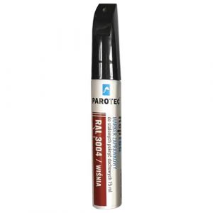 Parotec Marqueur de retouche RepTec 15 ml Peinture acrylique s&eacute;chage rapide pour rayures et r&eacute;parations, RAL 3004 Rouge Cerise, avec protection contre la corrosion (Folnet, neuf)