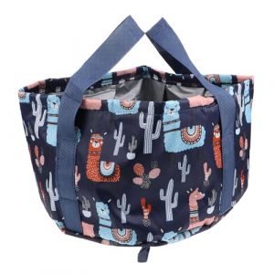 CALLARON Bassine de Voyage Pliable pour Bassine Portable pour Camping et Pique- (Raindrops On Roof, neuf)