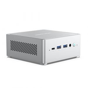 MINIS FORUM Mini PC i5 NAB6 Lite Intel Core i5-12600H, 12C/16 T, jusqu'à 4,5 GHz, 16 Go de RAM DDR4, 500 Go PCIe4.0 SSD,2 x LAN RJ45 2,5G, 2 x HDMI, 7 x Ports USB, WiFi 6, BT5 .2 (MINIS FORUM Direct, neuf)