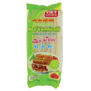 Vermicelle de Riz BUN TUOI VIET CHOICE 375g/Sachet - Offres de 6, 12, 34 et 68 Sachets - Livraison Gratuite France (12 sachets) (Bo Time - Direct Fabricant, neuf)