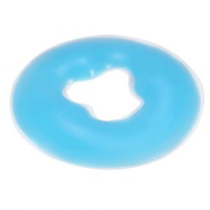 Cocoarm Coussin spa en silicone, coussin de massage pour le visage, coussin de relaxation du visage, appuie-t&ecirc;te, coussin facial en silicone pour coussin de table de massage, bleu ciel (Sinctual, neuf)