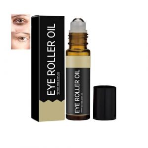 Anti Cerne Sous Les Yeux Homme Castor Oil, Castor Eye Serum Oil, Sérum énergisant Pour Les Cernes Et Les Poches, Ridules, Rides, Roll On Facial Serum For Under Eyes,Anti Poche sous Les Yeux (10ml, 1) (9suYzi, neuf)