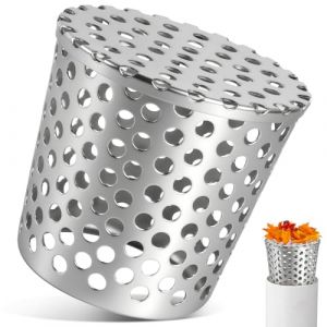 KOVSGQ Crapaudine De Goutti&egrave;re Grille Goutti&egrave;re Anti Feuilles Filtre De Descentes en Acier Inoxydable Filtre Anti Blocage De Toit Maille Protections pour Maison Avant-Toit Foss&eacute; &Eacute;gout 68-83mm (Travenix-US, neuf)