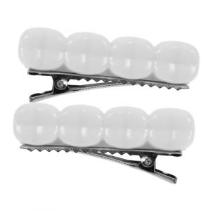 SOIMISS 2 Pi&egrave;ces Set de Pinces &agrave; Cheveux DIY Halloween avec Fantaisie Accessoires Cosplay et F&ecirc;te Clips Cartoon pour D&eacute;guisement Dent de Vampire D&eacute;corations Festives pour Filles et Femmes (Star-wish, neuf)