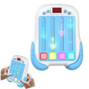 POPOYU 2024 Console de jeu &eacute;lectronique Bleu bonbon Rhythm Master Speed Push Challenge Jouet pour enfants et adultes (MUDAMUDA Store, neuf)