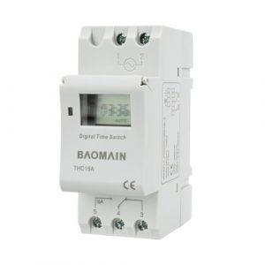 Baomain THC15A CC 12 V Digital LCD Power Minuterie Relay 16 A (BAOMAIN, neuf)