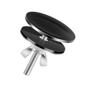 Cache-trou d'évier de cuisine de 5,1 cm, couvercle en métal noir en acier inoxydable pour comptoir, bouchon de trou de robinet pour la prévention des fuites (guohuigeibaihuodian, neuf)