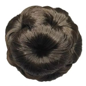 Chignon chignon chignon &agrave; clipser fleur perruque pour femme avec aspect naturel clip solide pour occasion formelle coiffure (DUxiany, neuf)