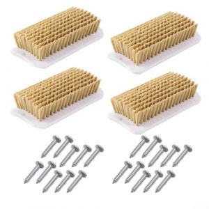 Yhenlovtt Lot de 4 brosses de nettoyage pour cochon d'Inde - Jouet de toilettage pour cochon d'Inde - Outil de toilettage interactif (Yanghaicheng, neuf)