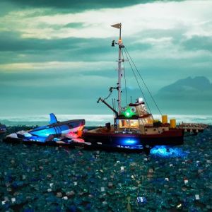 BRIKSMAX 2.0 Kit d'&eacute;clairage LED pour Lego Le Grand Requin Blanc - &Eacute;clairage LED innovant compatible avec Lego Ideas 21350 (SuSenGo Toys, neuf)