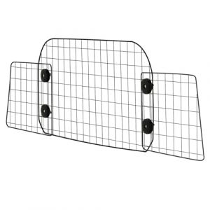 VEVOR Barrière de Voiture pour Chien Réglable 96,8-168,5 cm, Grille Pare-Chien en Treillis Métallique pour Siège Arrière, Universel pour Animaux de Compagnie, SUV, Berline, Camions et Véhicules (New Clear VEVOR, neuf)