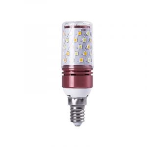DHAEY EMFYL Ampoules 20 pcs/lot LED Bougie Ampoule AC220V E14/E27 vis m&eacute;nage Tricolore lumi&egrave;re Changeante 12 w/16 w LED Ampoule de ma&iuml;s (Couleur : Tri-Colour, Taille : Golden E14-12W) (1fortunate, neuf)