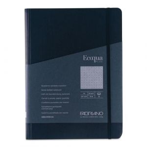 Fabriano Ecoqua Plus Hidden Spiral Dot A5 Black (FR19032108) (Vertecchi dal 1948, neuf)