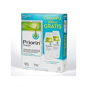 Pack: 2x Priorin Shampoo (200ml+200ml) for Hair Loss (Bayer) by Bayer (no name bookstore, neuf)