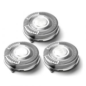 Lame de rechange for rasoir SH50/52, tête de rechange for rasoirs séries 5000 S5xxx, PowerTouch PT8xx, PT7xx, AquaTouch S5xxx, compatible avec Philips, pièces de rechange for rasoirs(6pcs) (YYUMING, neuf)