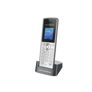 Grandstream Networks WP810 t&eacute;l&eacute;phone Fixe Noir, M&eacute;tallique 2 Lignes TFT WiFi (AS-Discount, neuf)