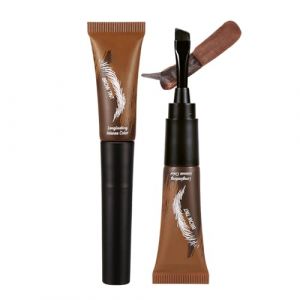 Gel de sourcils facile &agrave; | Gel de sourcils de tatouage &eacute;tanche Empeleux Easy Pelew | Colorant des sourcils de couleur semi-permanente | Maquillage de front pour les yeux naturels durables pour l (cdjyyxgs, neuf)