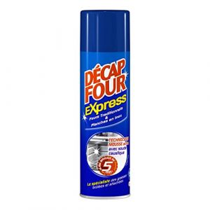 Décap'Four Express – Aérosol (400mL) – Nettoyant Four Ultra Dégraissant – Formule Avec Soude Caustique (Izotech, neuf)