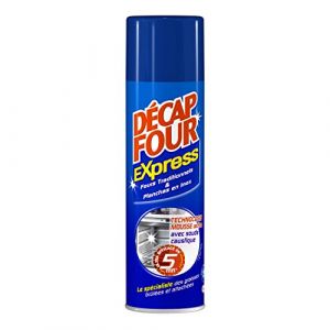 Décap'Four Express – Aérosol (400mL) – Nettoyant Four Ultra Dégraissant – Formule Avec Soude Caustique (GOOMAX, neuf)