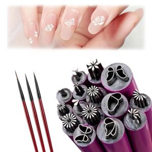 Stylo Tampon Nail Art, Nail Art Stamp Pen, Stylo Tampon Ongle, Tampon Ongle Nail Art, Stylo Pour Ongles Nail Art Pour Fleur Tampon, Stylo Tampon Pour Nail Art Pour La Maison, Salon De Beauté (15pc) (wuhuqimaoshangmaoyouxiangongsi, neuf)