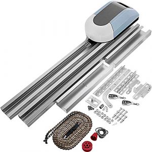 VEVOR Motorisation Portail de Garage Automatique Code Roulant 1000 N Complet pour Porte Basculante 200W max Portail Électrique a Vérin Code Roulant pour Portes Sectionnelles et Portes Basculantes (New Clear VEVOR, neuf)