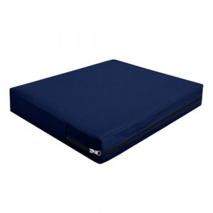 Housse Coussin Exterieur Impermeable, Housse Siège Canapé Protection Complète avec Fermeture Éclair, Amovibles Housse Assise Salon De Jardin Terrasse Caravane (Navy Blue,60×60×10cm) (YUNDU, neuf)