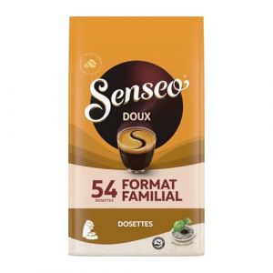 SENSEO &ndash; Caf&eacute; Doux 100% Arabica aux Ar&ocirc;mes Subtils, Dosettes Compatibles pour Pause Caf&eacute; (54 pcs) - Le Lot De 3 (Franc shopping, neuf)