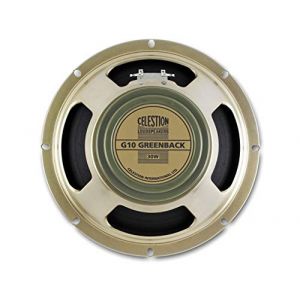 Celestion© »G10 Greenback Guitar Loudspeaker« Haut-Parleur Guitare - 10" - 30W - 16 Ohm (SonoVente, neuf)
