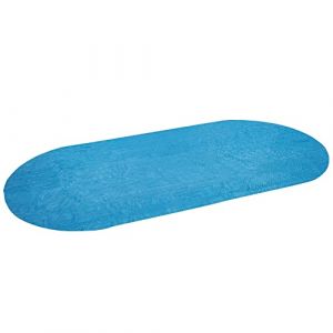 Bestway Flowclear B&acirc;che Ovale &agrave; Chaleur Solaire pour piscines Hors Sol et creus&eacute;es Bleu 4,3 x 2,4 m 5,1 cm (Housse Uniquement) (sportandfashion4you, neuf)