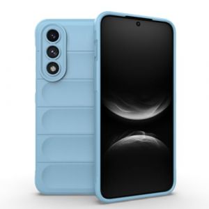 RankOne Coque en Silicone Liquide Airbag pour OnePlus Nord 5 5G / OnePlus Nord5 5G (6.83" inches), Housse Etui de R&eacute;sistant Aux Chocs de Bouclier - Bleu Clair (Rankone, neuf)
