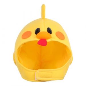 BESPORTBLE Coiffe de poulet, chapeau d'animal, couvre-chef de poulet en peluche pour f&ecirc;te et carnaval, accessoires photo, accessoires de costume de No&euml;l et d'Halloween (Quentin Hua, neuf)