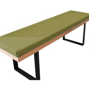Coussin pour Banc de Jardin, Antidérapant Coussin de Siège en Mousse Épaisse avec Housse Amovible, Assise Coussin pour Banc de Mobilier Terrasse Balancelle Canapé Extérieur(G5,90x55x5cm Thick) (POSTTER SHOP, neuf)