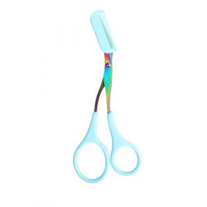 Rasoir Sourcil, Ciseaux Sourcils, Epilateur Sourcil Femmes, 2 En 1 Peigne Taille Des Sourcils, Face Épilation Ciseaux, Ciseaux Peigne À Sourcils Avec Accessoires Pour Hommes Femmes (XJZNSBCSP, neuf)