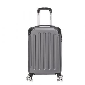 Boleedy Valise Cabine 20&Prime; (55 cm) Rigide ABS L&eacute;ger et Durable, Bagage de Voyage Trolley 4 roulettes 360&deg;, Suitcase Pas Cher, Soute Avion 20kg (wenzhou baobi, neuf)