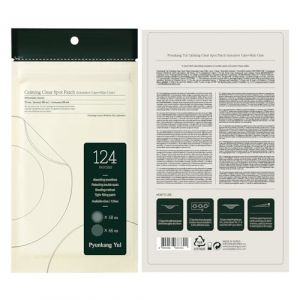 [PKY] Pyunkang Yul Patch apaisant clair pour les taches (soin intensif + mince) 124 pièces – taches d'acné hydrocolloïdes, boutons faciles et invisibles (Pyunkang Yul EU, neuf)