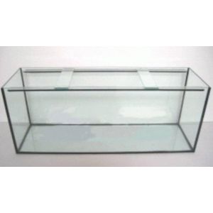 Cuve en Verre Ultra-Clair pour Aquarium ou Terrarium - Base de Votre Aquarium - Tailles au Choix - Grande R&eacute;sistance - Fabrication Europ&eacute;enne (100x50x60 cm) - 300 litres (Aquarium Toulouse, neuf)