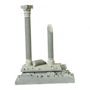 Sharplace D&eacute;coration de Colonne Romaine r&eacute;aliste en r&eacute;sine pour Aquarium, Accessoires pour Aquarium, d&eacute;coration de, Pilier Romain, 18,5 cm, Set B (RT Technology, neuf)