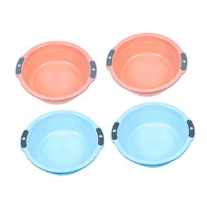 Ciieeo Ensemble De Lavabo &Eacute;pais Pour Salle De Bain Lavabo Pour L&eacute;gumes Lavabo Pour Le Visage En Pp Pour La Maison Couleur Al&eacute;atoire (B Breathtaking, neuf)