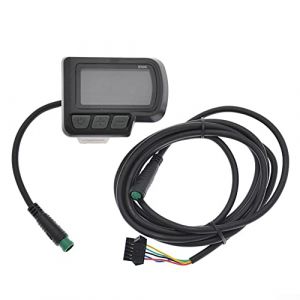 Écran de vélo électrique ZYWUOY avec écran LCD ABS pour vélo électrique, convient pour scooter E Bike Power Speed Display Meter (Carpango, neuf)