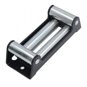 gernie Guide-Câble à Rouleau de Treuil, Guide-Câble à Montage Universel à 4 Rouleaux, Guide-Câble à Rouleau de Treuil de 12 000 LB pour Câble en Acier et Corde Synthétique (Wenteru, neuf)