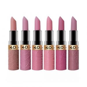 Ensemble de 6 pièces pour les lèvres avec une formule de rouge à lèvres longue durée Nude Rose café marron, couleur riche, adapté aux pigments, ensemble de maquillage pour Gloss Transparent (A, A) (iunsea, neuf)