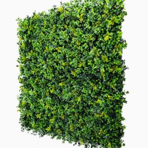 Feuillage &Eacute;meraude &ndash; Feuillage Lierre D&eacute;coratif Synth&eacute;tique Ultra R&eacute;aliste, Mur Artificiel Vegetal Prix au m&sup2; Brise-Vue v&eacute;g&eacute;tal Pas Cher, Dense et sans Entretien (SYNTHAIETIK, neuf)