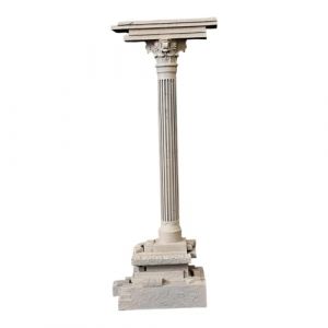 Sharplace D&eacute;coration de Colonne Romaine r&eacute;aliste en r&eacute;sine pour Aquarium, Accessoires pour Aquarium, d&eacute;coration de, Pilier Romain, 18,5 cm, Set A (RT Technology, neuf)