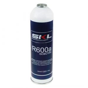 Aspares Bouteille cylindrique pour bouteille d'isobutane SKL pour réfrigérateur R600A (420 g) (Kuhn-Klimatechnik, neuf)